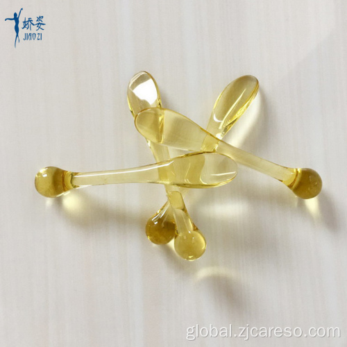  Light Yellow Plastic Spatula for Cosmetic Mask Cream Manufactory